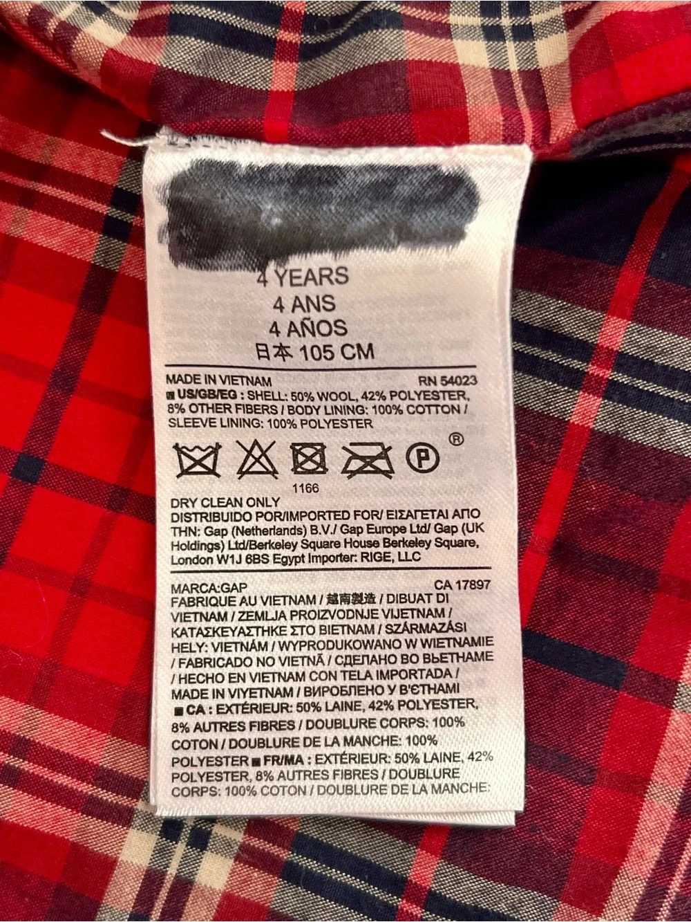 GAP Toggle Coat